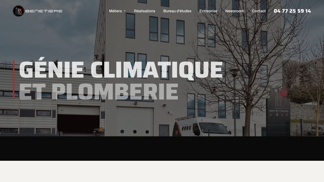 Capture du site de Benetière